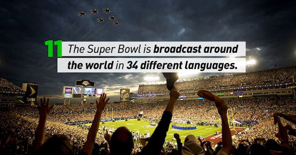 21 facts about the Super Bowl to get you ready for Sunday