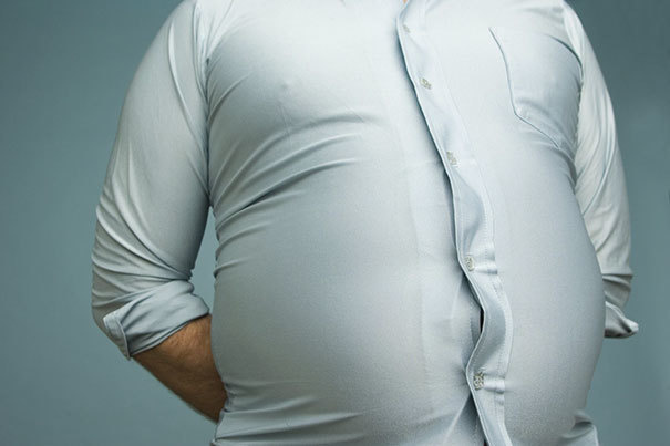 Gain weight to make the creases in your shirt disappear.