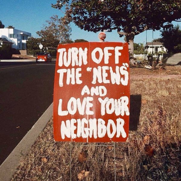 heartwarming turn off news - Turn Off The "News Love Your Neighbor