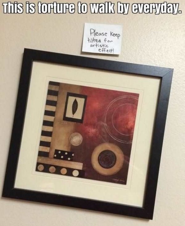 31 Images that won’t pair well with your OCD