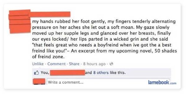 34 guys that have been friendzoned