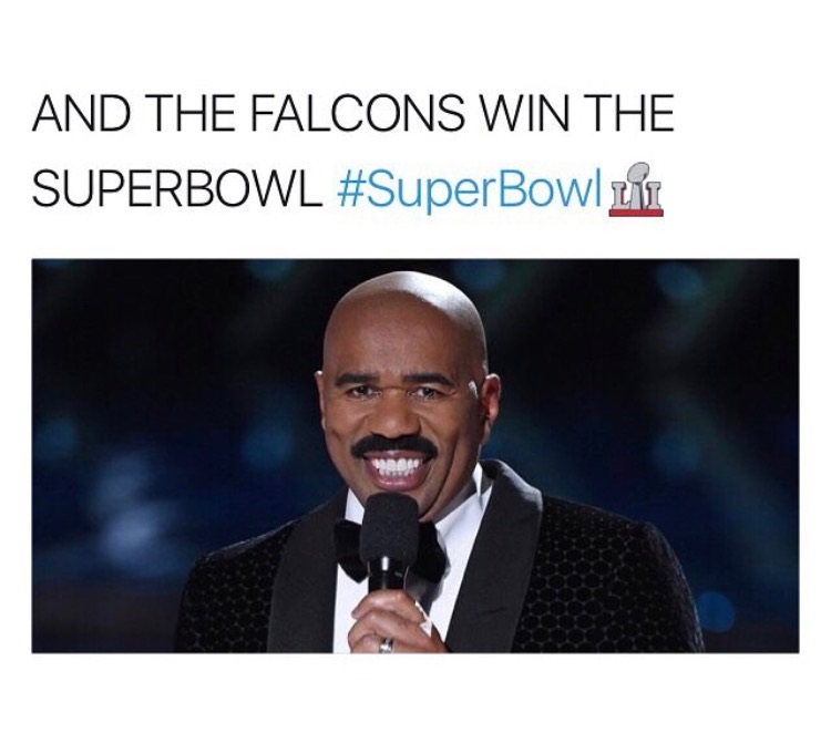memes - steve harvey - And The Falcons Win The Superbowl ijt
