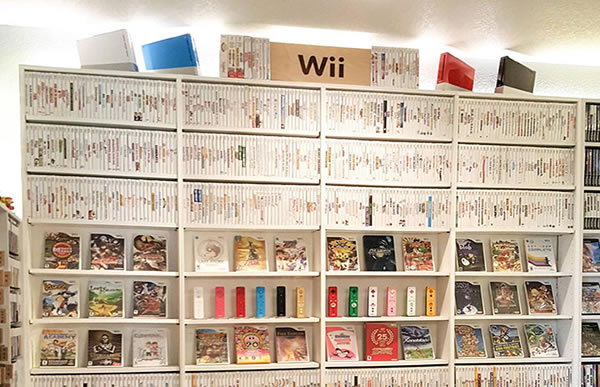 You probably had no idea that there have been 1,262 games released in North America for the Nintendo Wii, but NintendoAge forum user NintendoTwizer did, and since late 2015 has been working to collect every single one.

Not only does he own all 1,262 games, but he also owns the console in all four different colors and the Wiimote in all twelve different colors.