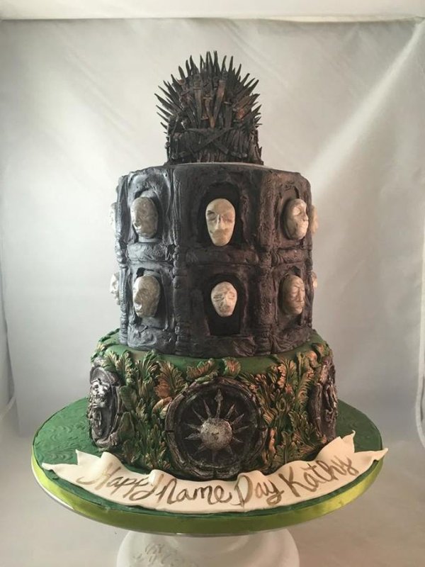 game of thrones cake - app Name Day pay Kothy