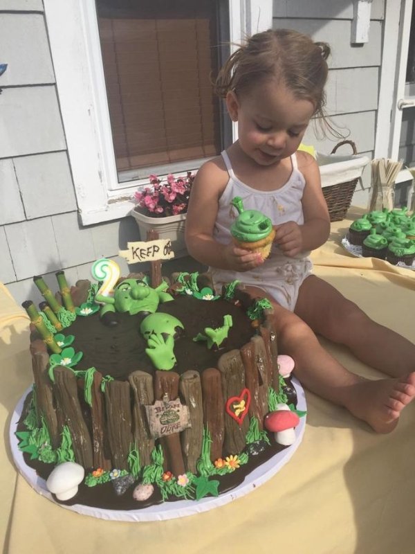 shrek cake - Keep On