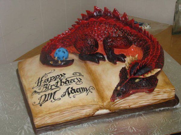 dungeons and dragons cakes