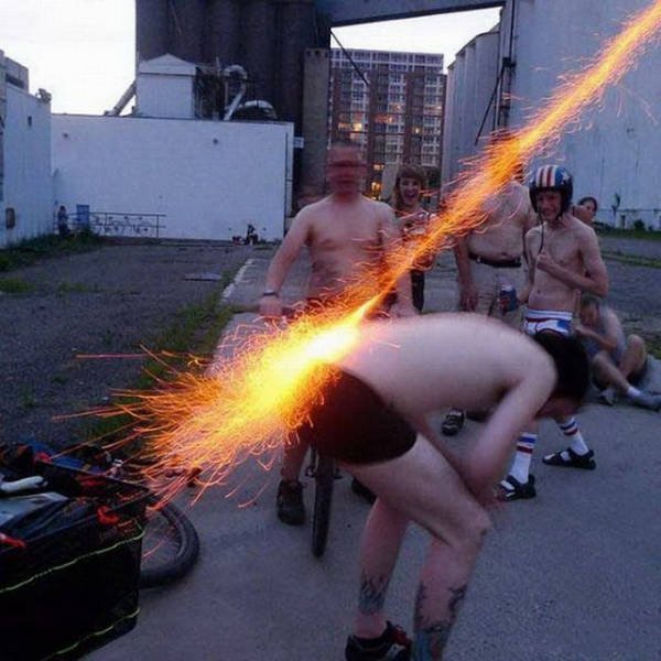 anus bottle rocket