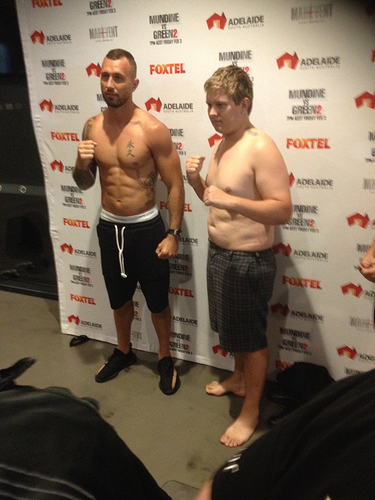 Australian rugby player Quade Cooper makes his pro debut tonight – The weigh-in picture is depressing