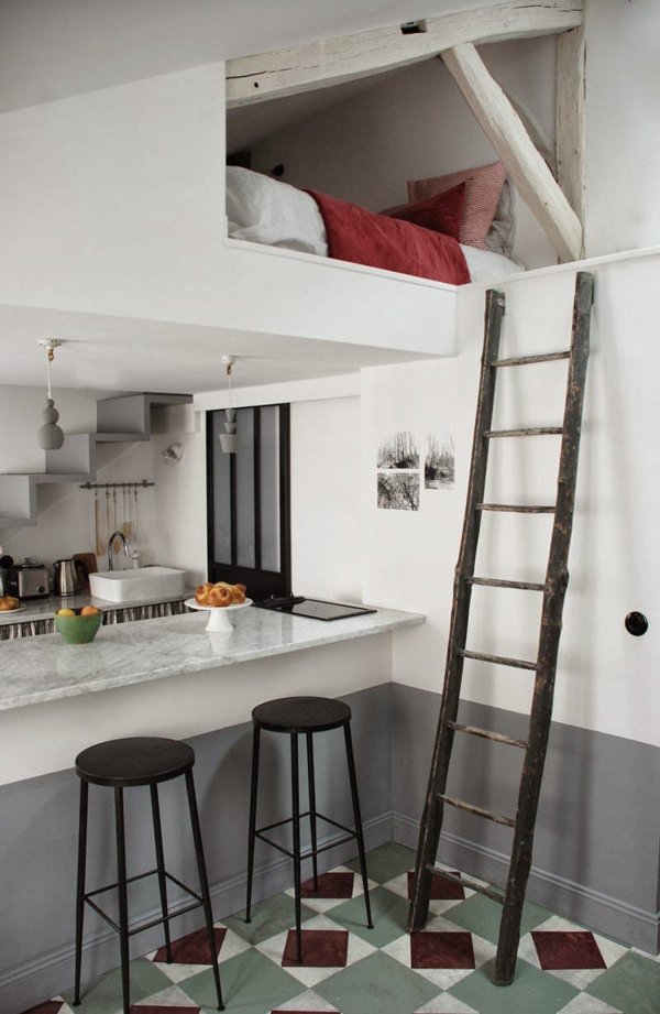 tiny attic spaces