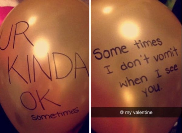 memes - lighting - Some times I don't vomit when I see you. valentine Sometimes