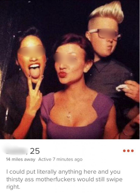 13 Tinderers With Profiles You Don't See Every Day