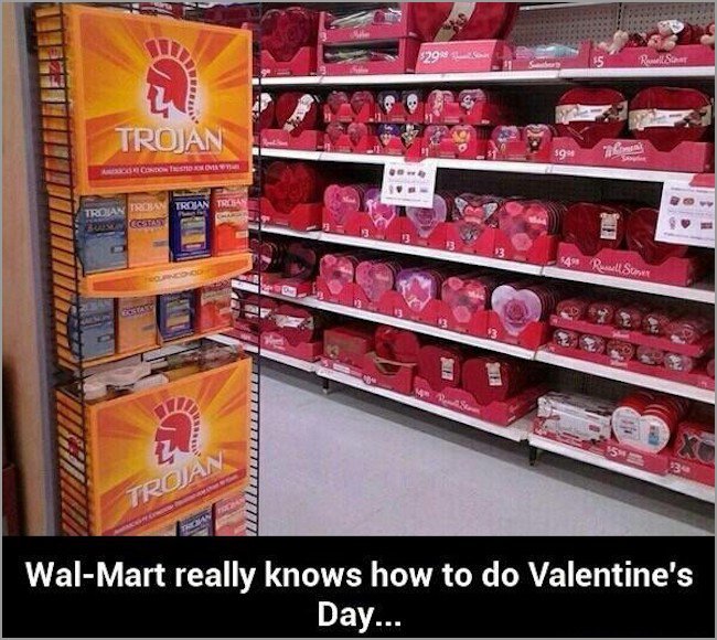 memes - walmart valentine's day - $294 Ris Troan $94 Secondo M I Troban Troban Tres Cgt 4. Rull Samen 7777 WalMart really knows how to do Valentine's Day...