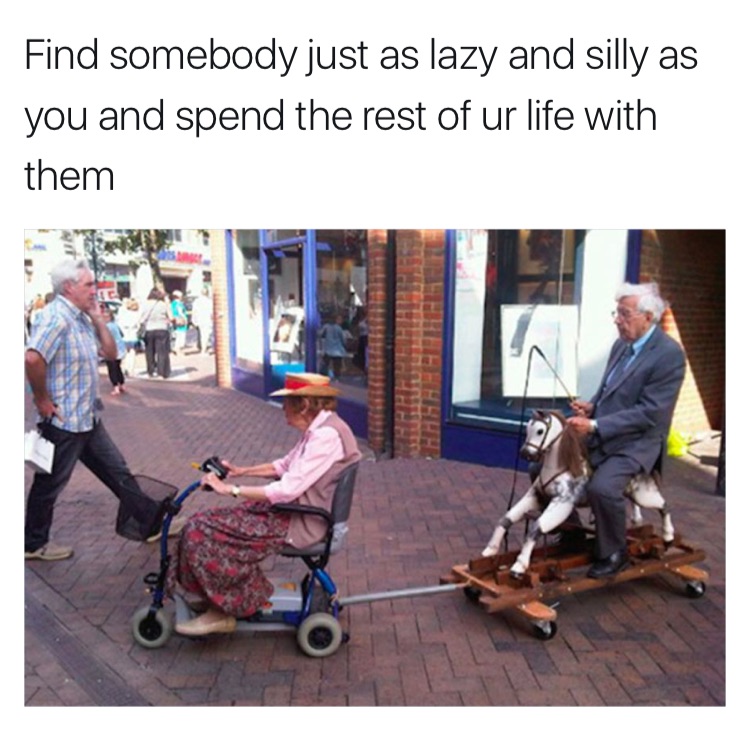 wtf funny - Find somebody just as lazy and silly as you and spend the rest of ur life with them