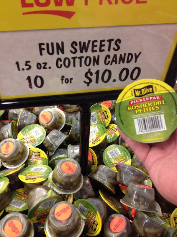 fail produce - Luvitu Fun Sweets 1.5 oz. Cotton Candy 10 for $10.00 Mt. Olive Picklepak Kosher Dill Petites Koc Ch um 1010 1057000 1010.00 alise 10510.00