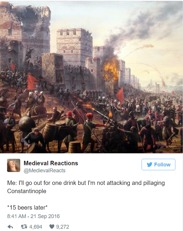 26 Times Twitter's 'Medieval Reactions' Described Your Life