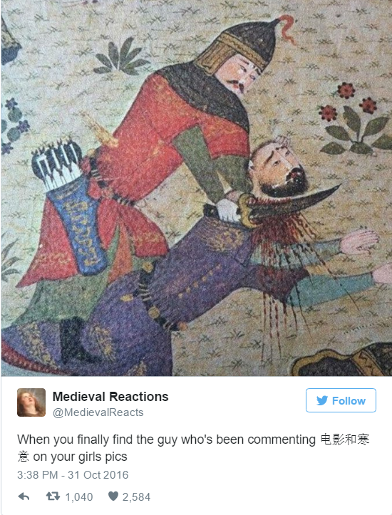 26 Times Twitter's 'Medieval Reactions' Described Your Life