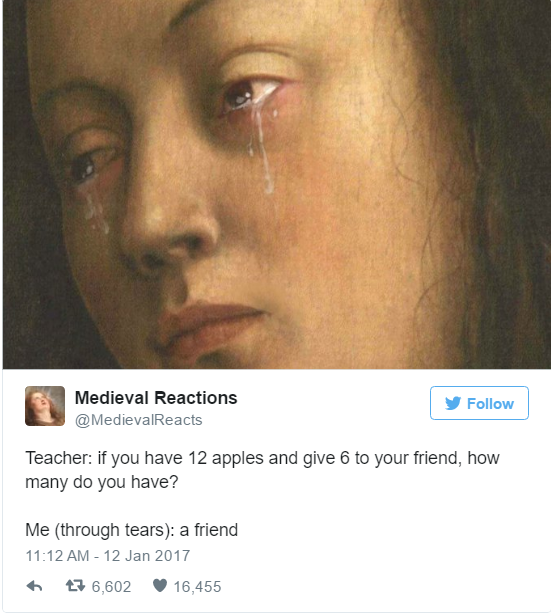 26 Times Twitter's 'Medieval Reactions' Described Your Life