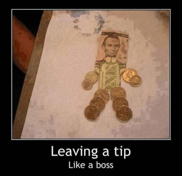 23 Cool Ways to Leave A Tip