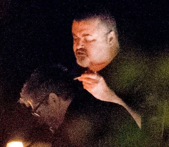 George Michael.
One of the last photos taken of George just days before he was found dead in his bed on Christmas Day, 2016. His body was bloated from prescription meds he was taking for an unspecified disorder.