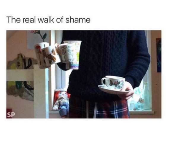 real walk of shame meme - The real walk of shame Sp