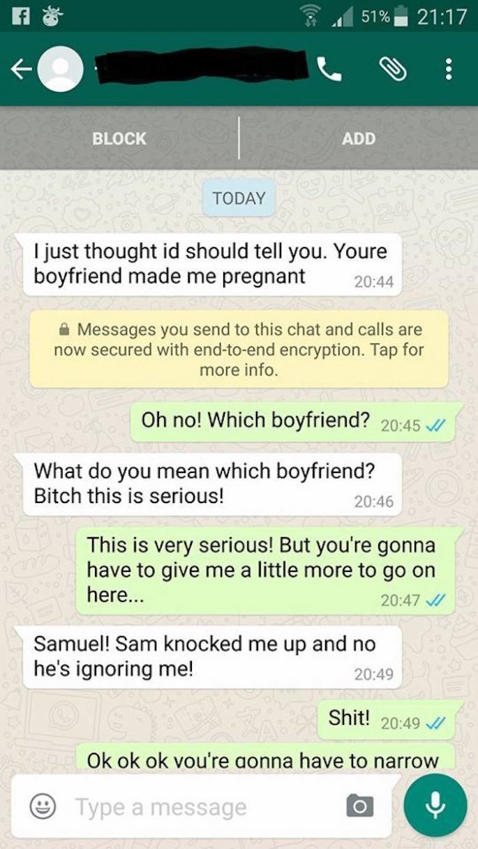 Pregnant Side Chick Texts The Wrong Number And Gets Trolled