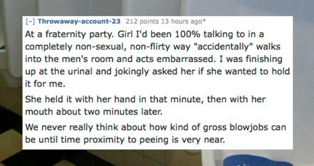19 People Share Their Boldest Sexual Advances
