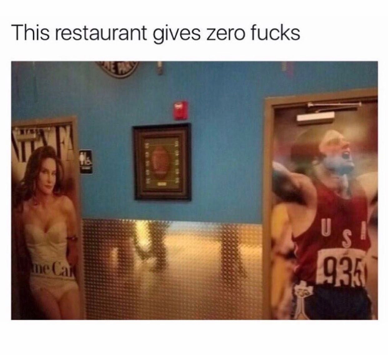 muscle - This restaurant gives zero fucks ne Can 935