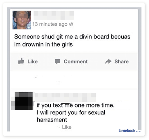 22 of the Dumbest Things Ever Posted on Facebook