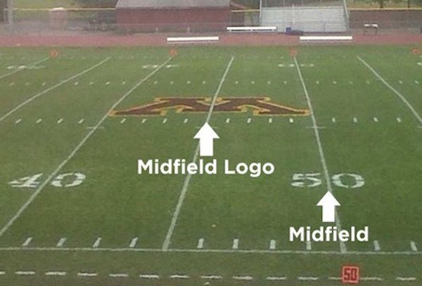 crookston football field - Midfield Logo Midfield