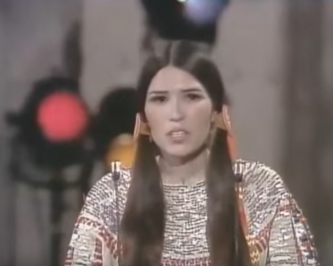 Sacheen Littlefeather, who was sent by Marlon Brando to decline an Oscar in protest for the treatment of American Indians by the film industry, was given 60 seconds maximum to make her speech or be arrested.