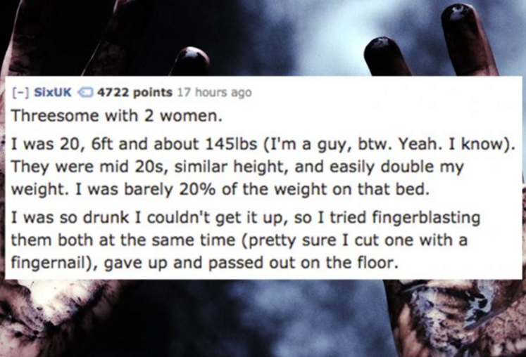 The Worst Sexual Encounters People Have Ever Had