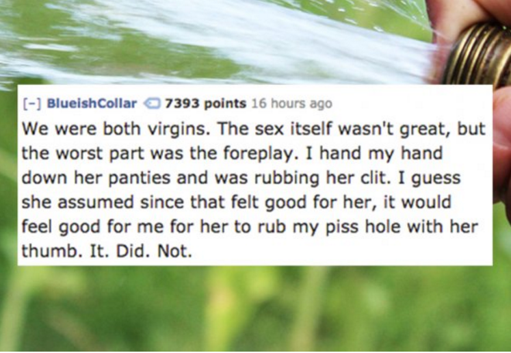 The Worst Sexual Encounters People Have Ever Had