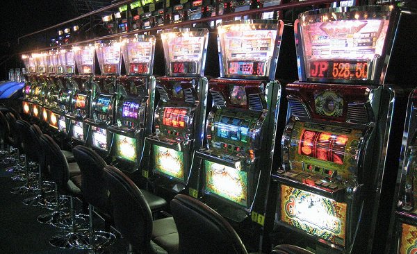 There is 1 slot machine for every 8 residents (approximately) in Las Vegas.