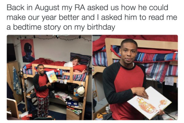 memes - ra bedtime story meme - Back in August my Ra asked us how he could make our year better and I asked him to read me a bedtime story on my birthday