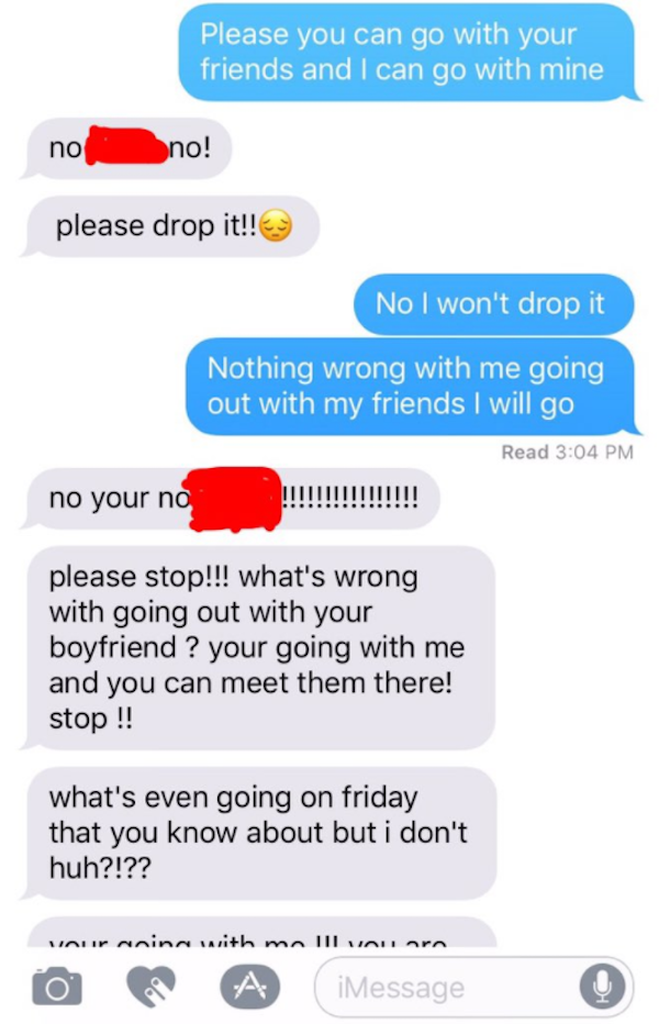 Man-Baby Boyfriend Refuses To Let His Girlfriend Go Out With Her Friends 