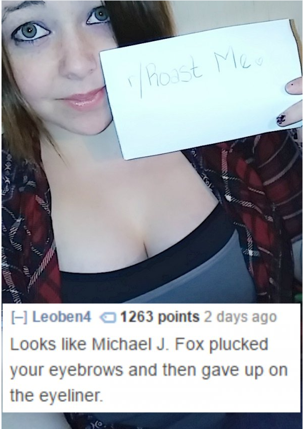 r/roastme: 10 Roasts That Take A Shit On People's Dreams