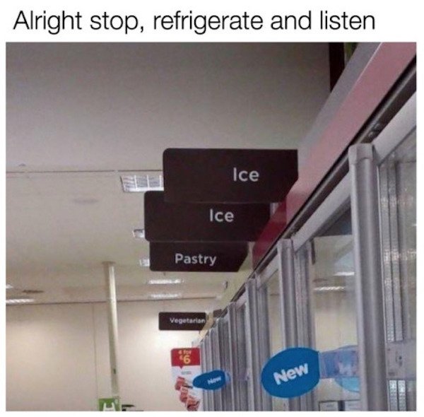 ice ice pastry meme - Alright stop, refrigerate and listen Ice Ice Pastry Vegetarian New