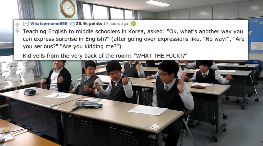 15 Teachers Tell the Funniest Student Answers They've Gotten That Are Technically Right