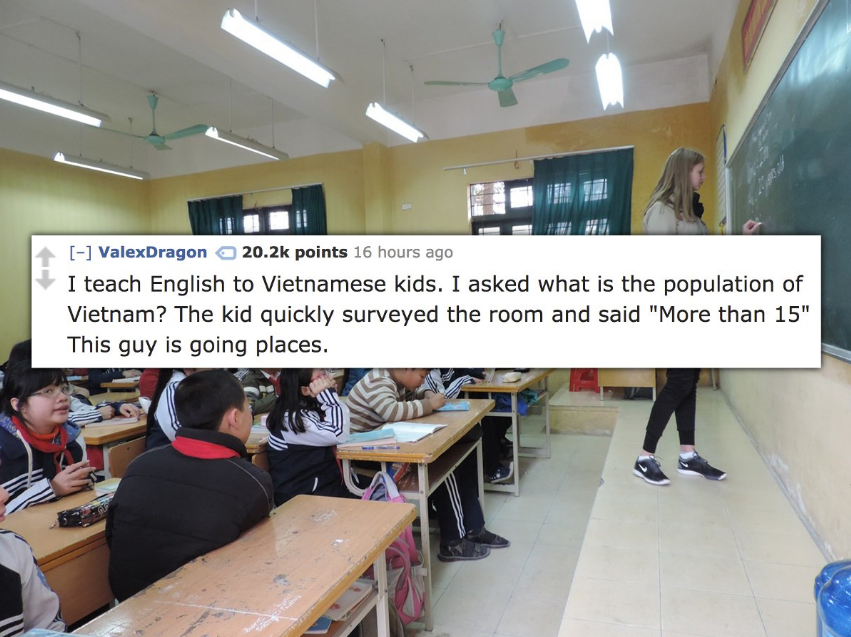 15 Teachers Tell the Funniest Student Answers They've Gotten That Are Technically Right