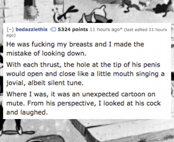 14 Nonsexy Things That Stopped People's Sexytime on a Dime