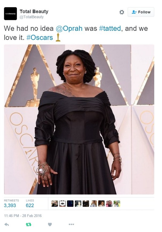 whoopi oprah - Total Beauty We had no idea was , and we love it. 3,393 622