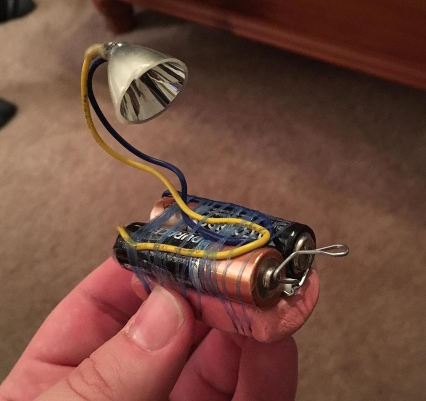 Flashlight confiscated from prison inmate