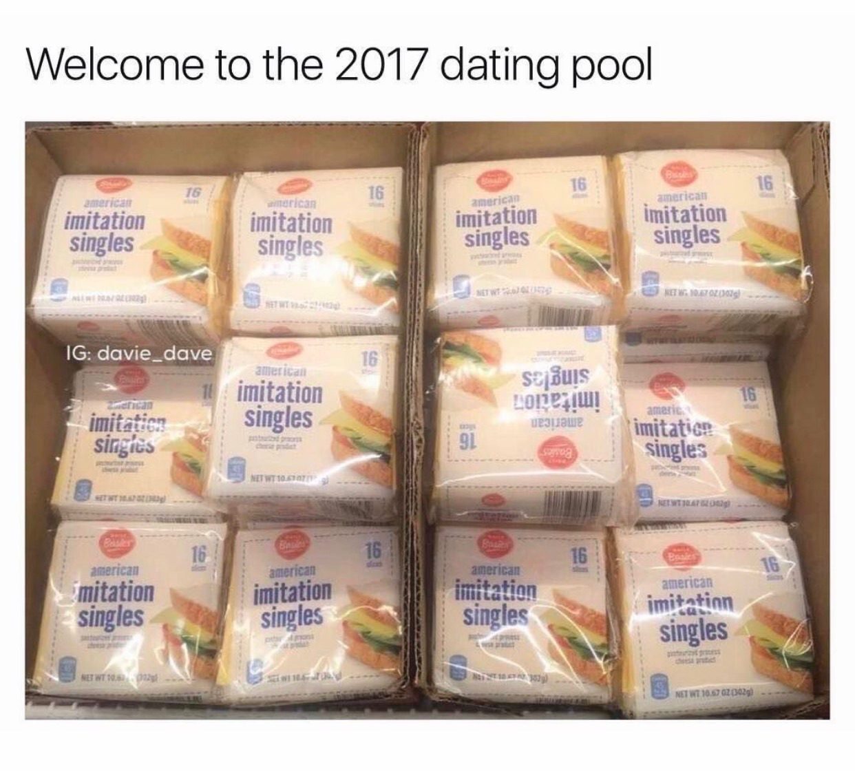 memes - singles in your area - Welcome to the 2017 dating pool american american america orce imitation singles imitation singles imitation singles imitation singles NETW1007020025 Ig davie_dave american Sajours LoneW! imitation singles man americ 0311awe