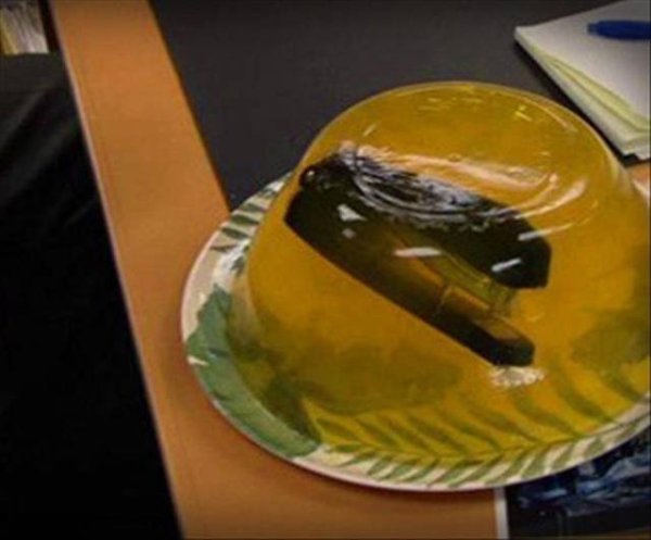 stapler in jello the office