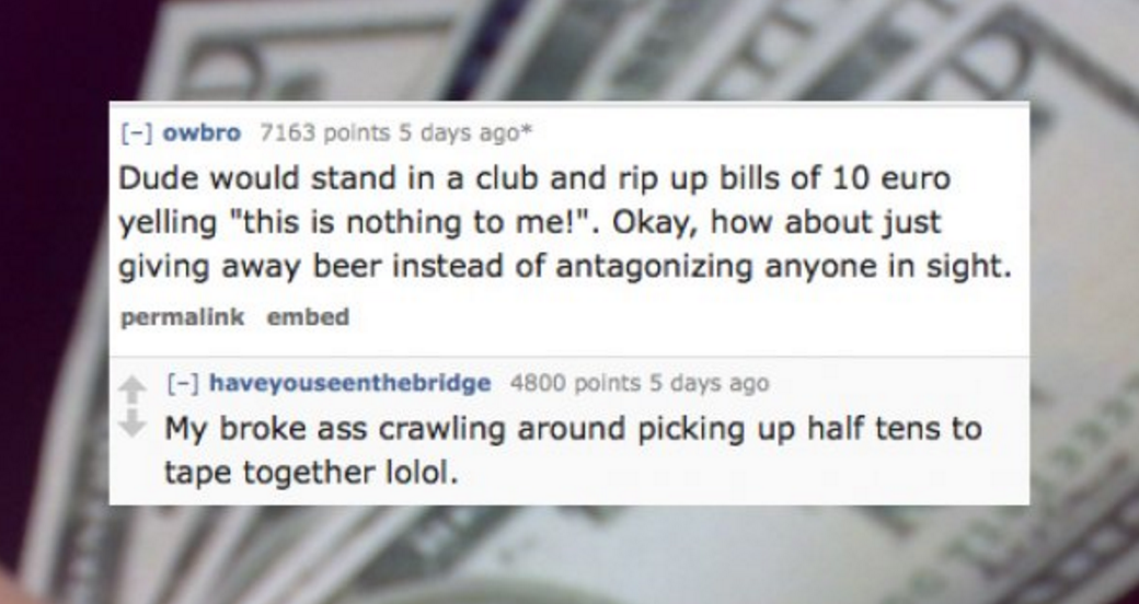 15 People Share The Worst Case Of 'Rich Kid Syndrome' They've Experienced 