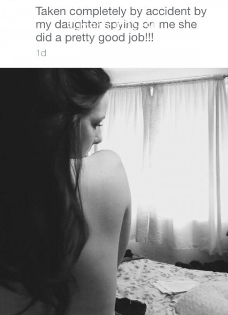 tumblr - photograph - Taken completely by accident by my daughter spying on me she did a pretty good job!!! 1d