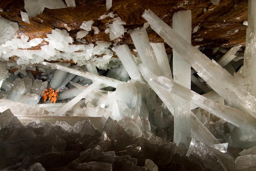 Cueva de los Cristales (Cave of Crystals), Mexico By Oscar Necoechea