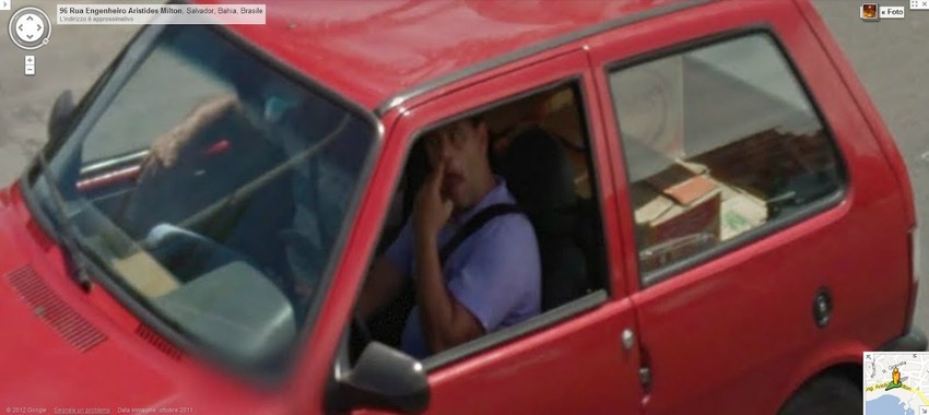 21 shameless things caught on google street view