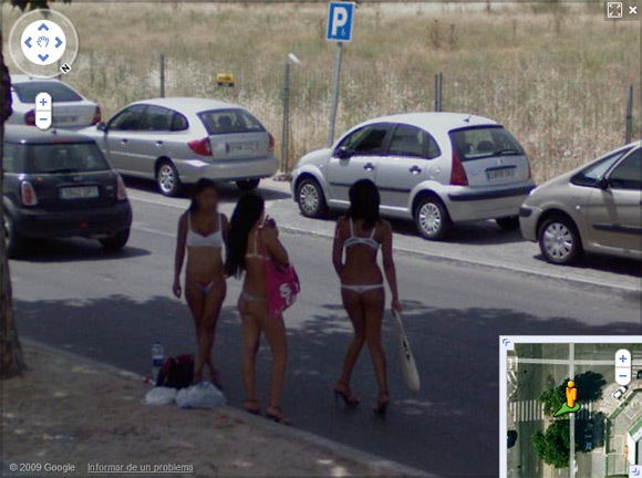 21 shameless things caught on google street view