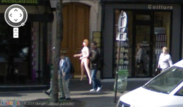 21 shameless things caught on google street view